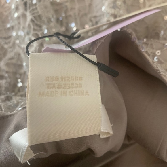 Miss Me MM Couture Taupe Sequin Embellished Dress Sz M - Picture 7 of 7